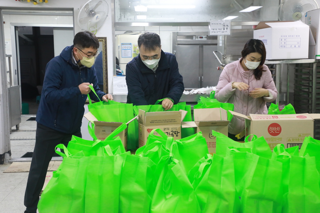 조달청, 사랑의 도시락 나눔 봉사활동 실시