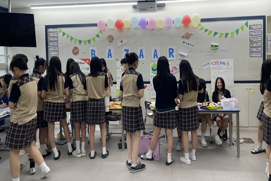 부산브니엘예중, 영어 프로젝트 수업으로 자선 모금 실천 부산브니엘예중, 영어 프로젝트 수업으로 자선 모금 실천